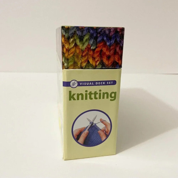 Visual Deck  Set Knitting Thunder Bay Press Knitting Kit - Picture 6 of 15